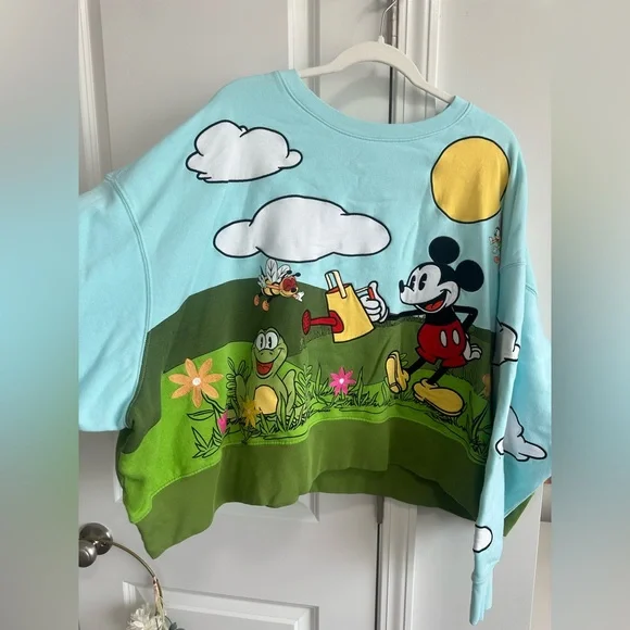 Disney Mickey Mouse Garden Sweatshirt - Picture 3 of 6